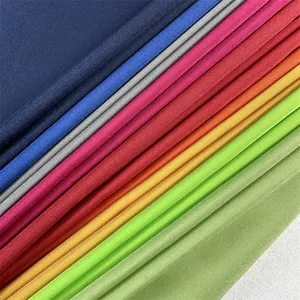 High quality stock lot waterproof cire finish 100% polyester 300T pongee fabric