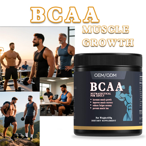Индивидуальный брендированный <span class=keywords><strong>BCAA</strong></span>-порошок для взрослых: поддержка мышц, выносливость, без сахара, высокая концентрация аминокислот, натуральный энергетик, не тестировался на животных. - Product Image 1