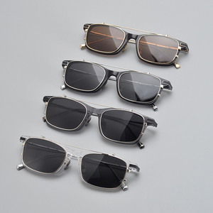 Kacamata Optik CS-PL205 2023 Fashion Pria Wanita Bingkai Kacamata Magnetik Clip on Sunglasses Clip on Kacamata Baca - Product Image 2