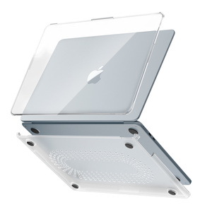 Étui pour ordinateur portable pour <span class=keywords><strong>Mac</strong></span> <span class=keywords><strong>Book</strong></span> <span class=keywords><strong>Air</strong></span> 13.6 2022/2024 M2 A2681/M3 A3113 étui en plastique avec support à l'arrière - Product Image 4