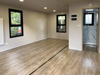 PrefabX ClassicB-CW-H20, maison préfabriquée moderne entièrement équipée, écologique, imperméable, extensible, modulaire, cottage pour invités, appartement