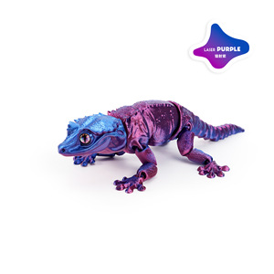 Lézard imprimé en 3D avec queue mobile, modèle d'animal articulé, ornement de bureau créatif unique, décoration pour la maison et le bureau - Product Image 5