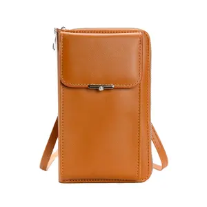 Dropshipping HAWEEL Mini Crossbody Vertical Zipper Bolsa Telefone Caso Saco