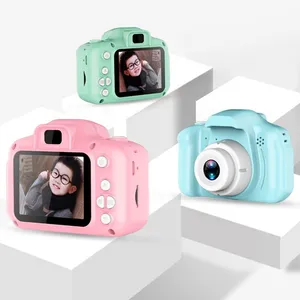 Çocuklar kamera Mini HD ekran 1080P projeksiyon Video kamera oyuncaklar çocuk bebek hediyeleri doğum günü dijital çocuk kamera