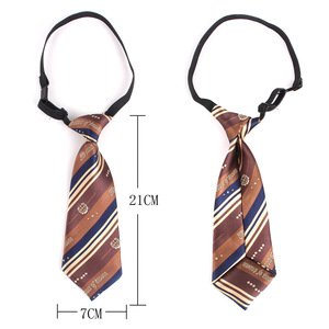 Corbatas elásticas para uniformes escolares para niñas, <span class=keywords><strong>corbata</strong></span> personalizada para la escuela con logotipo, <span class=keywords><strong>corbata</strong></span> ajustable para niños en edad escolar - Product Image 2