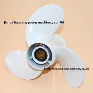 Hélice hors-bord <span class=keywords><strong>Yamaha</strong></span> 9 1/4 * 9-J pour accessoires de propulseur de bateau gonflable 15/18 Hp avec de nouvelles lames de pagaie de moteur d'état - Product Image 1