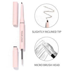 Crayon et Gel Sourcils Double Embout 2-en-1 Imperméable Longue Tenue Végan Naturel – Maquillage Populaire - Product Image 4