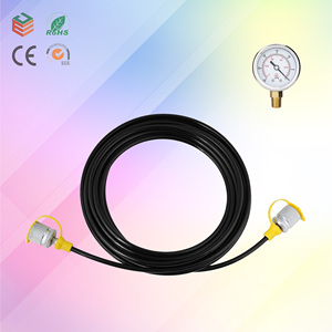 Tubo Flessibile in Acciaio Inox G1/4 <span class=keywords><strong>per</strong></span> Manometro, Tubo Idraulico Flessibile <span class=keywords><strong>per</strong></span> Sistemi Idraulici/Pneumatici, Tubo Intrecciato 3000 PSI - Product Image 1