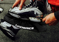Underice Hockey Skate Soaker Lame Garde Protection Hockey Sur Glace Skate Chaussure Couverture Lames Protecteur Tissu Néoprène Skate Guard