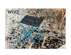 Woqi Siêu Ánh Sáng Có Thể Thu Vào Gấp Nhỏ Nhỏ Gọn Cắm Trại Ghế Phân Cho Câu Cá Du Lịch Backpacking