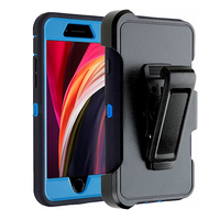 Coque rigide résistante aux chocs, étui de protection robuste pour iPhone XS Max XR 6 6s 7 8 Plus 11 12 13 14 Pro