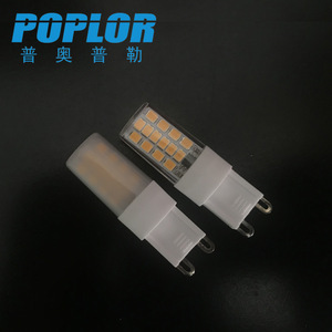 Poplor G9 <b>Led</b> Bulb 5W Ceramic Base 28 <b>Smd</b> 2835 Ac 220V For Crystal Lamp - Product Image 1