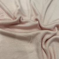Tissu côtelé 2x2 en rayonne (95%) et élasthanne (5%) 220-230 GSM – Matière extensible côtelée pour hauts, poignets et vêtements