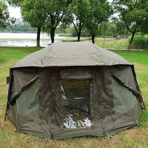 Bivouac extérieur Brolly parapluie piège à poisson tente Protection solaire auvent tente pêche parapluie Camping tente - Product Image 1