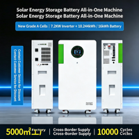 Cellules de batterie au phosphate de fer et de lithium de qualité industrielle, protection IP65, communication CAN, haute sécurité, fonctionnement stable pour utilisation solaire domestique