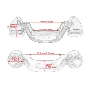 <span class=keywords><strong>Barre</strong></span> <span class=keywords><strong>de</strong></span> clignotant arrière <span class=keywords><strong>de</strong></span> moto adaptée pour <span class=keywords><strong>Harley</strong></span> Touring Road King Street Glide Special FLHX FLTRX FLTRXS 10-23 - Product Image 6