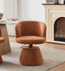Tabouret <span class=keywords><strong>de</strong></span> <span class=keywords><strong>bar</strong></span> pivotant à 360° réglable en hauteur OE HOME, <span class=keywords><strong>chaise</strong></span> <span class=keywords><strong>de</strong></span> salle à manger moderne rembourrée en chenille pour la maison, le bureau et l'hôtel - Product Image 1