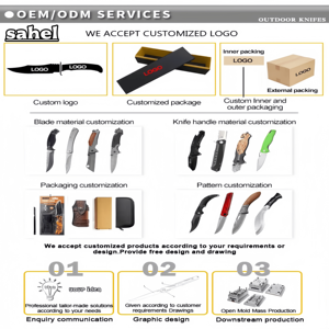 Couteau de poche multifonctionnel en acier inoxydable pour le camping en plein air, la survie, la chasse, couteau tactique pliable, couteau <span class=keywords><strong>Microtech</strong></span> - Product Image 6