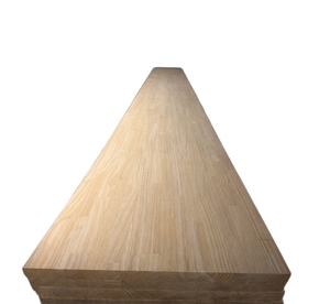 Panneau de placage en bois de caoutchouc de qualité supérieure, joint en doigt, grade AA AB, colle F4 Star pour la fabrication durable de meubles et d'armoires - Product Image 1
