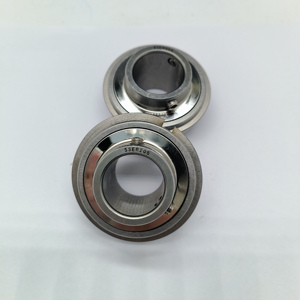 Rodamiento de bolas de bloque de almohada de acero inoxidable, rodamiento de inserción SER205 SSER205 - Product Image 1