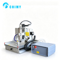 Machine de gravure CNC de bureau à 3 axes avec corps en aluminium moulé, routeur à faibles vibrations pour pièces de précision minuscules