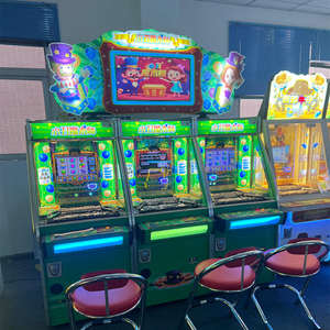 Mini poussoir de pièces de monnaie Machine de jeu d'arcade trou bonus carnaval loterie billet chanceux centre de Table de divertissement 1 haut - Product Image 4