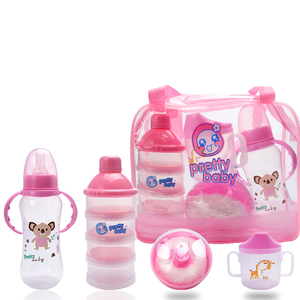 Produits pour bébés créatifs les plus vendus, ensembles de biberons, coffret cadeau de biberons pour nouveau-nés, ensemble de 4 pièces - Product Image 3