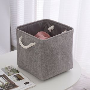 Cesta de Almacenamiento de Tela Moderna Decorativa al por Mayor con Asas de Cuerda de Algodón, Lindas Cestas de Almacenamiento para Juguetes de Guardería, Regalo - Product Image 5