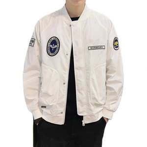 Custom Men Casual <b>Mandarin</b> <b>Collar</b> Puffer <b>Jacket</b> Oversized Custom Print Canvas Waterproof Windproof Eco-Friendly Thick Autumn - Product Image 1