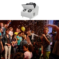Machine à bulles géante à double roue pour les fêtes, les mariages, les effets de scène