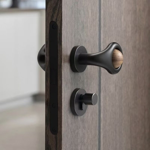 Cerradura de Puerta Beemin Moderna con Llave Magnética, Ecológica, Fácil Instalación, Impermeable, Antirrobo, Duradera, Silenciosa, para Dormitorio - Product Image 1