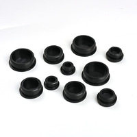 Bouchon en silicone de type T personnalisé bouchon en caoutchouc filetage rond trou bouchon joint bonne élasticité résistance aux hautes températures