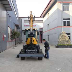 Elorry 10-60 Mini Backhoe Excavator Wheeled Backhoe <b>Loader</b> Used <b>Loaders</b> Direct Sell Low Price - Product Image 2