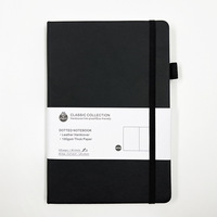 Individueller Großhandel: DIN A4 / DIN A5 Notizbücher mit PU-Leder-Hardcover, personalisiertem Druck und Logo für Geschäftskunden