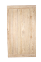 Planche à découper ronde en bois d'orme massif chinois recyclé, style antique, vente en gros
