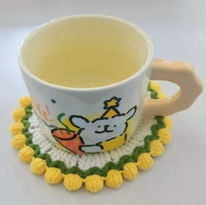 Posavasos <span class=keywords><strong>de</strong></span> Ganchillo Hechos a Mano, Diseño Nuevo 2025, para Exportación - Product Image 5