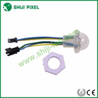 2019 SMD 5050 Intérieur LED RVB Paysage Éclairage 26mm 3 Points IP65 PC Lampe Corps Logiciel Point Modifiable Ampoules