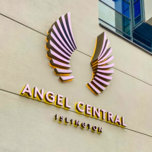 Chuyên nghiệp thép không gỉ LED Backlit chữ hộp Đèn cho văn phòng công ty xây dựng thương hiệu tường khu vực tiếp nhận dấu hiệu - Product Image 6