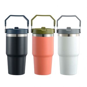 Factory Direct Stainless Steel 20oz 30OZ Outdoor New Style Vacuum <b>Flask</b> Legendary Classic Water <b>Bottle</b> with Handle - Product Image 3