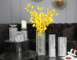 Estilo nórdico transparente mini resina <span class=keywords><strong>cristal</strong></span> transparente vaqueros jarrón de <span class=keywords><strong>flores</strong></span> para la decoración de la boda - Product Image 5