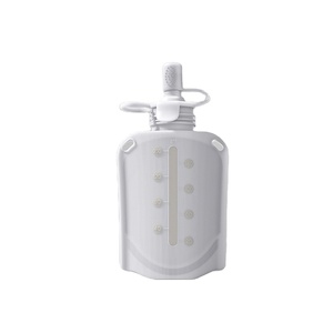 Bolsa Reutilizable para Alimentos para Bebés BHD, Libre de BPA, a Prueba de Fugas, Bolsa de Silicona para Almacenamiento de Leche Materna de 160 ml, para Bebés - Product Image 2