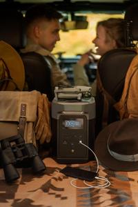 Ecoflow <span class=keywords><strong>Delta</strong></span> 3 mới công suất lớn Trạm điện cầm tay công suất cao siêu nhanh Flash Tinh khiết sine MPPT điều khiển - Product Image 3