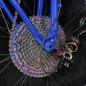 Popular aluminio adulto SUSPENSIÓN COMPLETA <span class=keywords><strong>29</strong></span> "fibra de carbono 12S cojinete cubo aceite disco freno Bicicletas marco bicicleta de montaña - Product Image 6