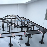 Simulateur de course de billes Fubeca en métal pour compétition en ligne, en direct, internationale, extérieure, intérieure, scolaire, sur piste roulante