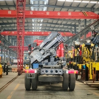 Truk Knuckle Boom Pabrik Cina 10 Ton Knuckle Boom Crane Articulated Hydraulic Loader Crane untuk Truk