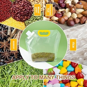 Sac de transport d'eau pliable 5L 10L avec bec verseur, conteneur d'eau portable anti-fuite pour le camping et la randonnée - Product Image 2