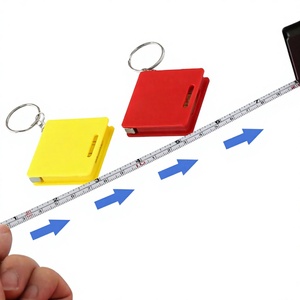 Cinta Métrica Retráctil de 1M con Logotipo Personalizado al por Mayor, Llavero con Nivel de Burbuja, Herramienta de Medición Mini de Doble Escala para Regalo Promocional - Product Image 5