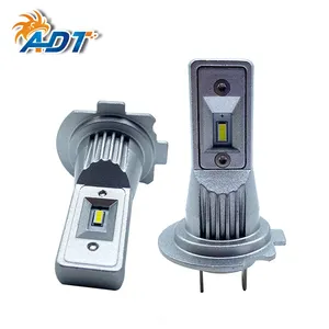 ADT-ampoules LED H7 sans fil 6500k blanc AC 9-32V, mini taille, kit de conversion de phares LED H7 tout-en-un