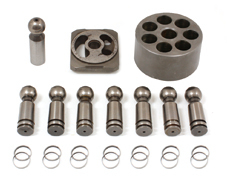 Bloc-cylindres de pompe hydraulique HongWang A8vo160 A6vm160 A8vo120 pour excavatrice sur chenilles E330B E320B (Noir) - Product Image 5