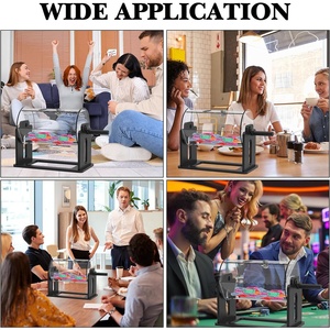 Tambor de Sorteo con Diseño Silencioso y Manivela Giratoria, Tambor Giratorio Resistente para Boletos de Rifa - Product Image 6